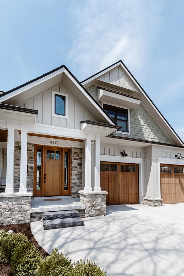 New construction home design by Valia Design Build Bloomfield Hills